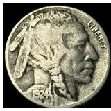 1924-S Buffalo Nickel LIGHTLY CIRCULATED