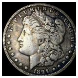 1894-O Silver Morgan Dollar LIGHTLY CIRCULATED