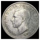 1946 Austrailia Silver 1 Shilling