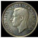 1952 Canada Silver Dollar UNCIRCULATED