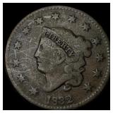 1832 Coronet Head Large Cent NICELY CIRCULATED