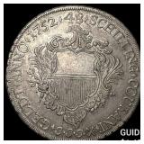 1752 Lubeck Silver 48 Schillings CLOSELY UNCIRCULA