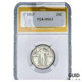 1917 Standing Liberty Quarter PGA MS63