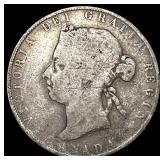 1901 Canada Silver 50 Cents NICELY CIRCULATED