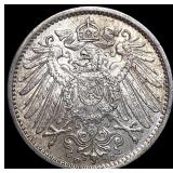 1907D Germany Silver 1 Mark
