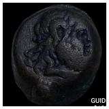 Greek Sicily Syracuse Heiron II Silver Obol
