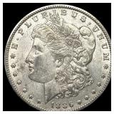 1886-O Silver Morgan Dollar NEARLY UNCIRCULATED