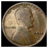 1914-D Lincoln Wheat Cent NICELY CIRCULATED