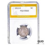 1912-D Liberty Victory Nickel PGA MS63