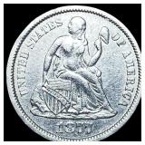 1877-CC Silver Dime CLOSELY UNCIRCULATED