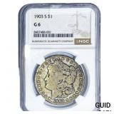 1903-S Morgan Silver Dollar NGC G6