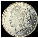 1887 Morgan Silver Dollar GEM BU