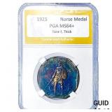 1925 Norse Medal PGA MS64+ Toned, Thick