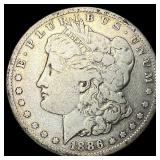 1886-S Silver Morgan Dollar LIGHTLY  CIRCULATED