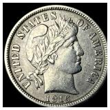 1916 Silver Barber Dime CLOSELY UNCIRCULATED