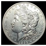 1899-S Silver Morgan Dollar CHOICE AU