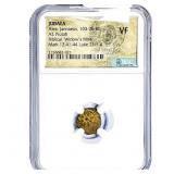 Judaea Alex. Jannaeus, 103-76 BC AE Prutah NGC VF