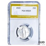 1920 Standing Liberty Quarter PGA MS64