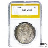 1896 Morgan Silver Dollar PGA MS64