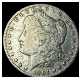 1904 Morgan Silver Dollar LIGHTLY CIRCULATED