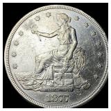 1877-S Silver Trade Dollar CLOSELY UNCIRCULATED