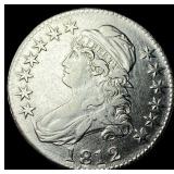 1812 Capped Bust Half Dollar CLOSELY UNCIRCULATED