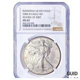 2008-W Silver Eagle NGC MS69