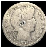 1895-O Silver Barber Half Dollar NICELY CIRCULATED
