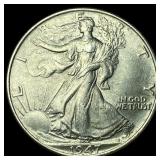 1947 Walking Liberty Half Dollar GEM BU