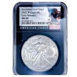 2022-W Silver Eagle NGC MS69