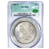 1898-O Morgan Silver Dollar CAC MS62