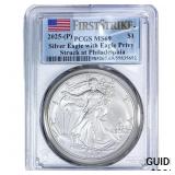 2025 Silver Eagle PCGS MS69