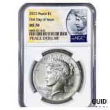 2023 Silver Peace Dollar NGC MS70