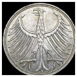 1967J Germany Silver 5 Mark