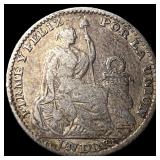1893 Preu Silver Dinero