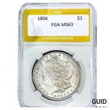 1896 Morgan Silver Dollar PGA MS63