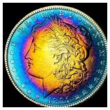 1891 Toned Silver Morgan Dollar UNCIRCULATED