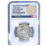 1958-D Franklin Half Dollar NGC BU