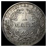1974B Germany Silver 1 Mark