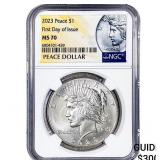 2023 Silver Peace Dollar NGC MS70
