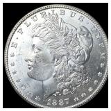 1887 Morgan Silver Dollar UNCIRCULATED
