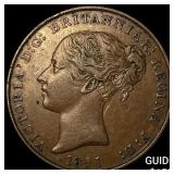 1851/8/8 Jersey Copper 1/13 Shilling