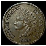 1880 Indian Head Cent CLOSELY UNCIRCULATED