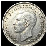 1943M Austrailia Silver 1 Florin