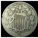 1882 Shield Nickel LIGHTLY CIRCULATED