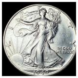 1940-S Silver Walking Liberty Half Dollar CHOICE B