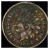 1864 Indian Head Cent NEARLY UNCIRCULATED
