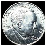 1936 Silver Arkansas Half Dollar GEM BU