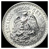 1933 Mexico SIlver 10 Centavos