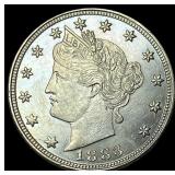 1883 Liberty Head Nickel (No Cents) CHOICE BU
